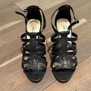 Jessica Simpson Elegant Black Sandals